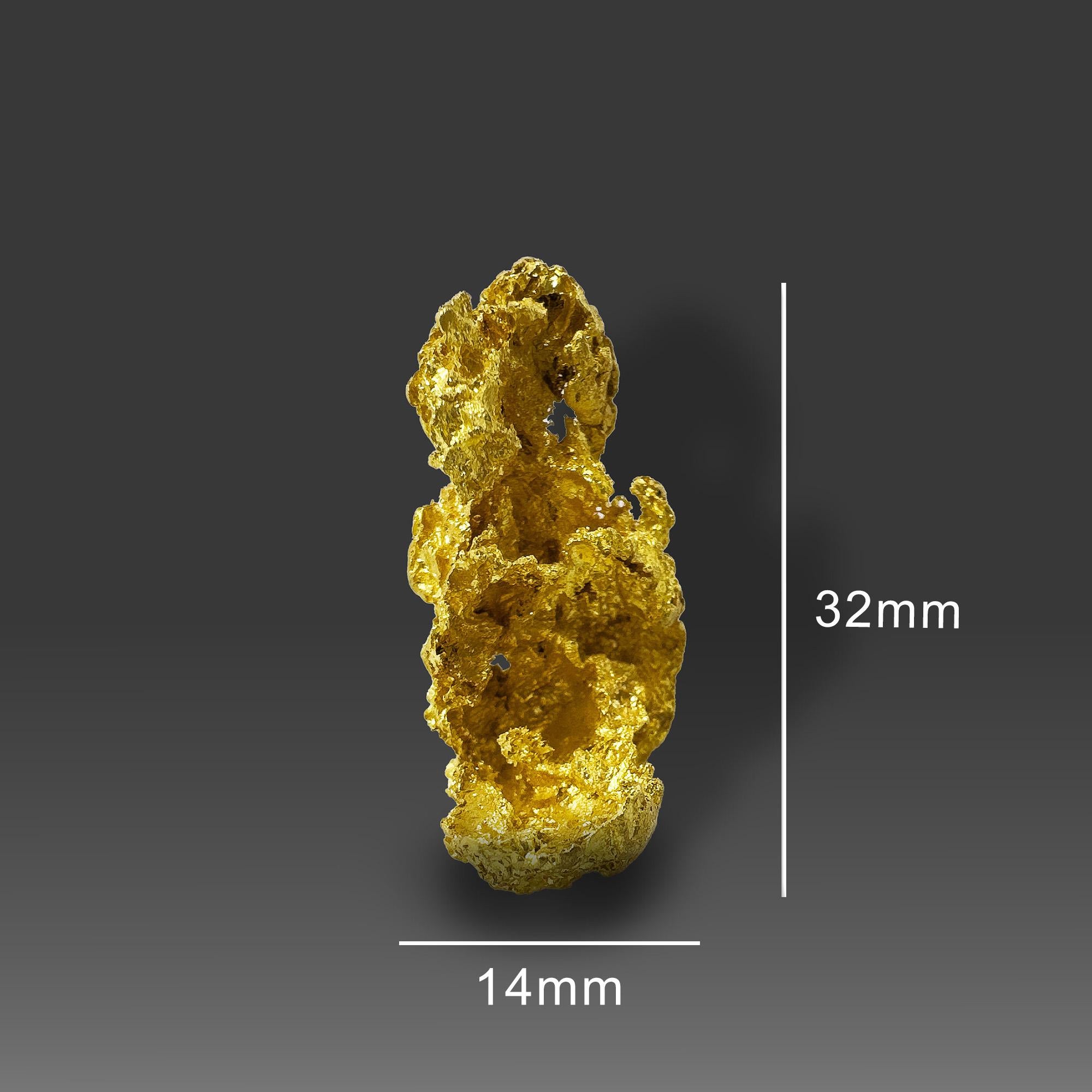 Gold Single Crystal From California For Sale 3