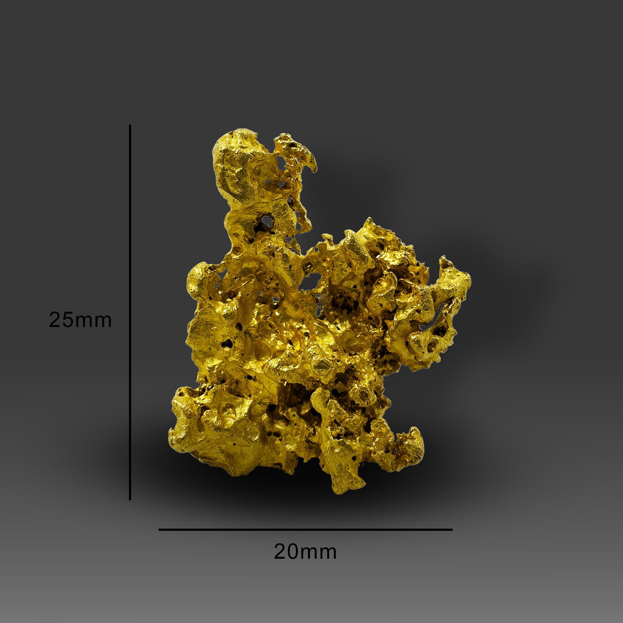 Gold Single Crystal From California For Sale 3