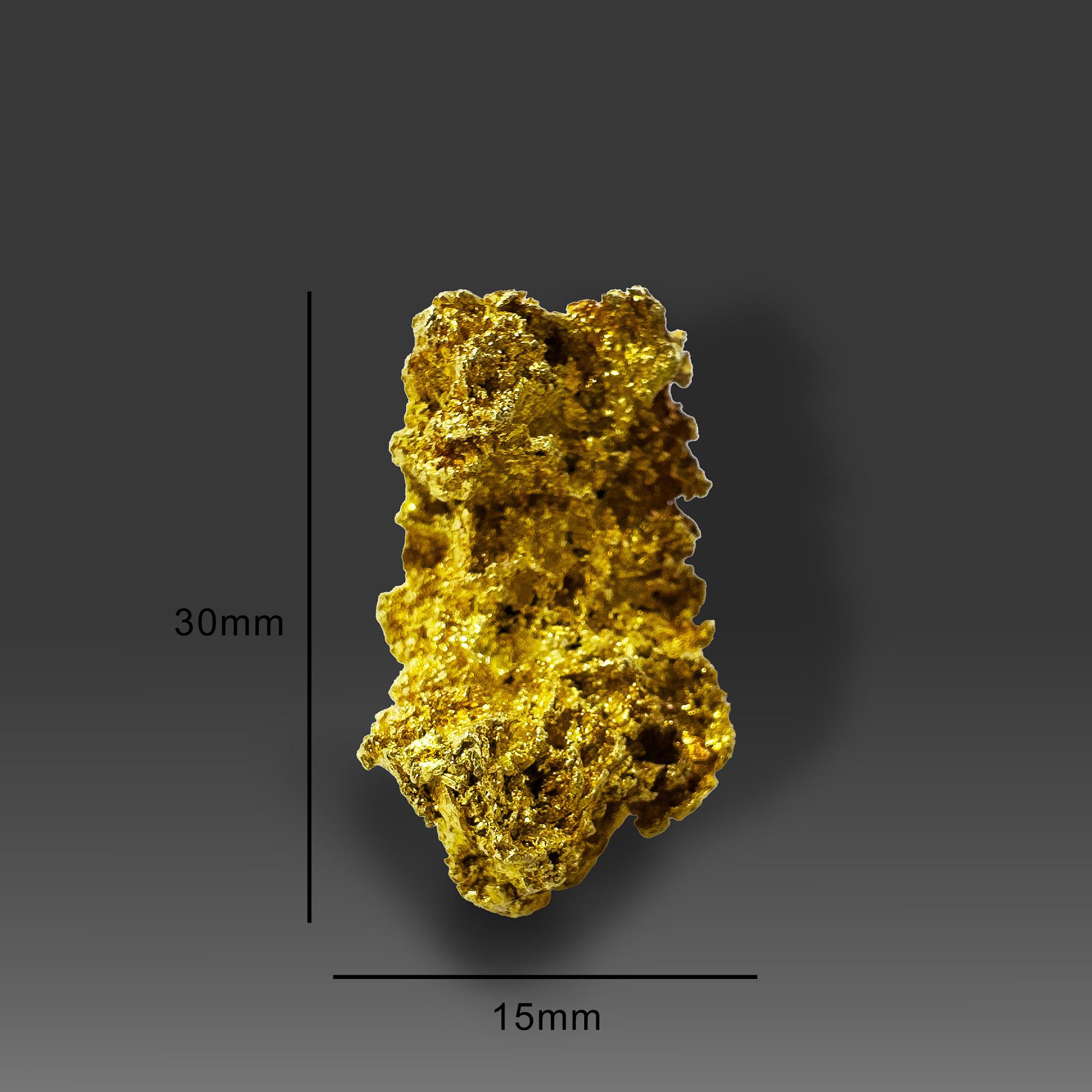 Gold Single Crystal From California For Sale 3