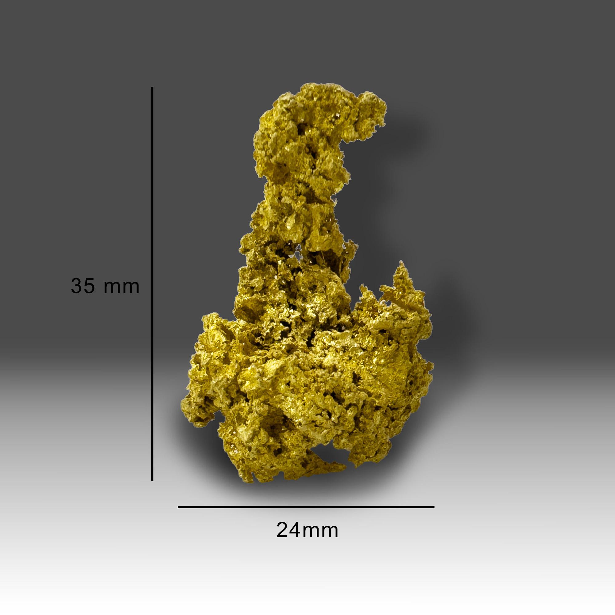 Gold Single Crystal From California For Sale 3