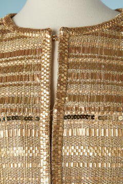 Gold skirt - suit "Egyptomania" Chanel Métiers d'Art ( Lesage embroidery) 2018