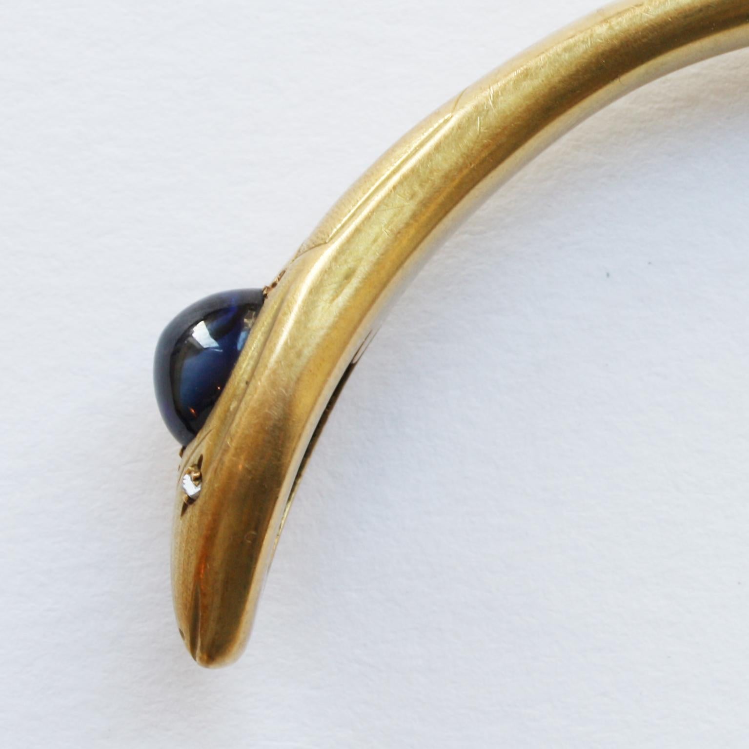 Gold Snake Bracelet 1