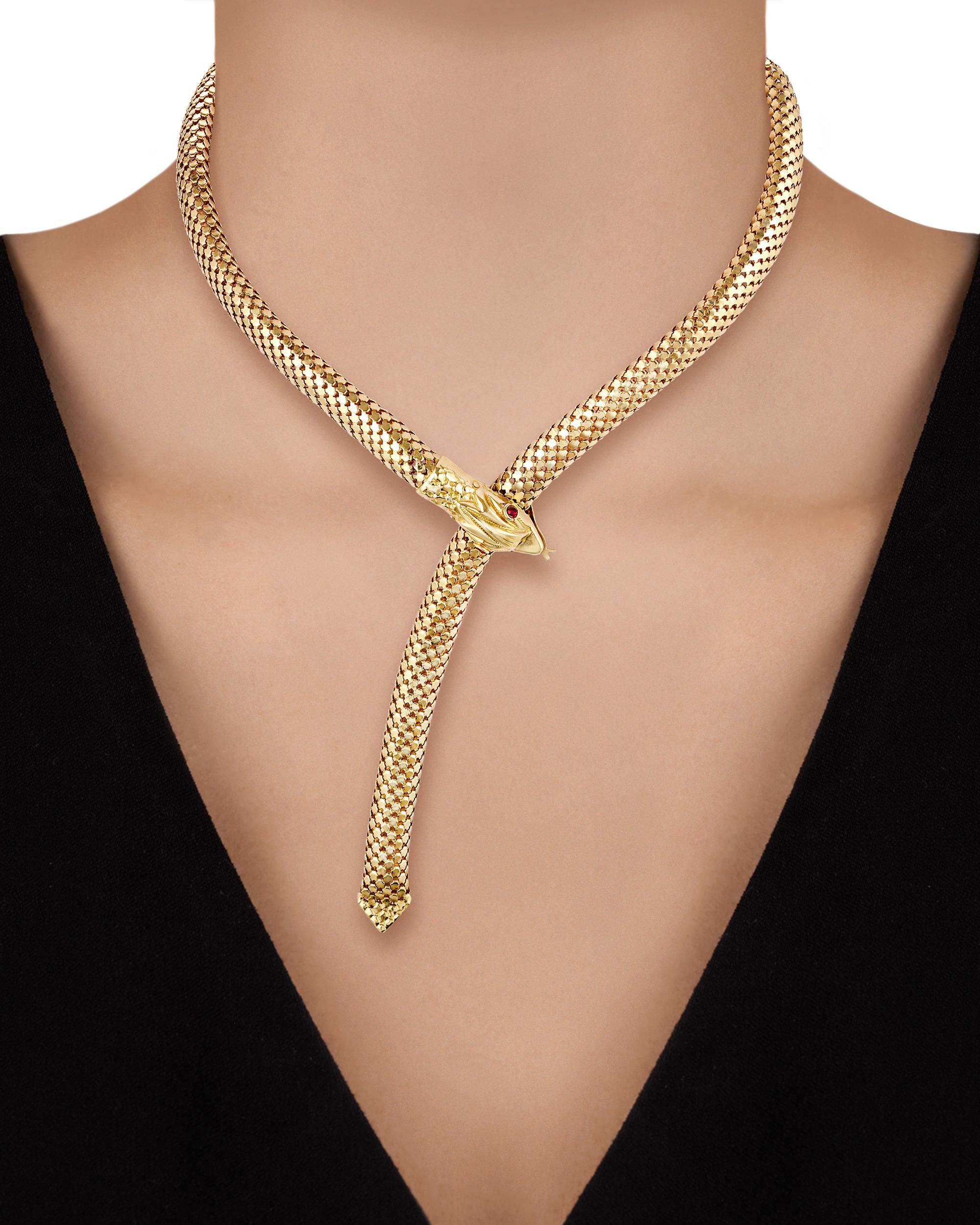 vivienne westwood snake necklace
