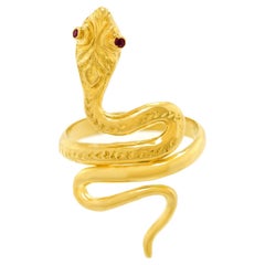 Gold Snake Ring