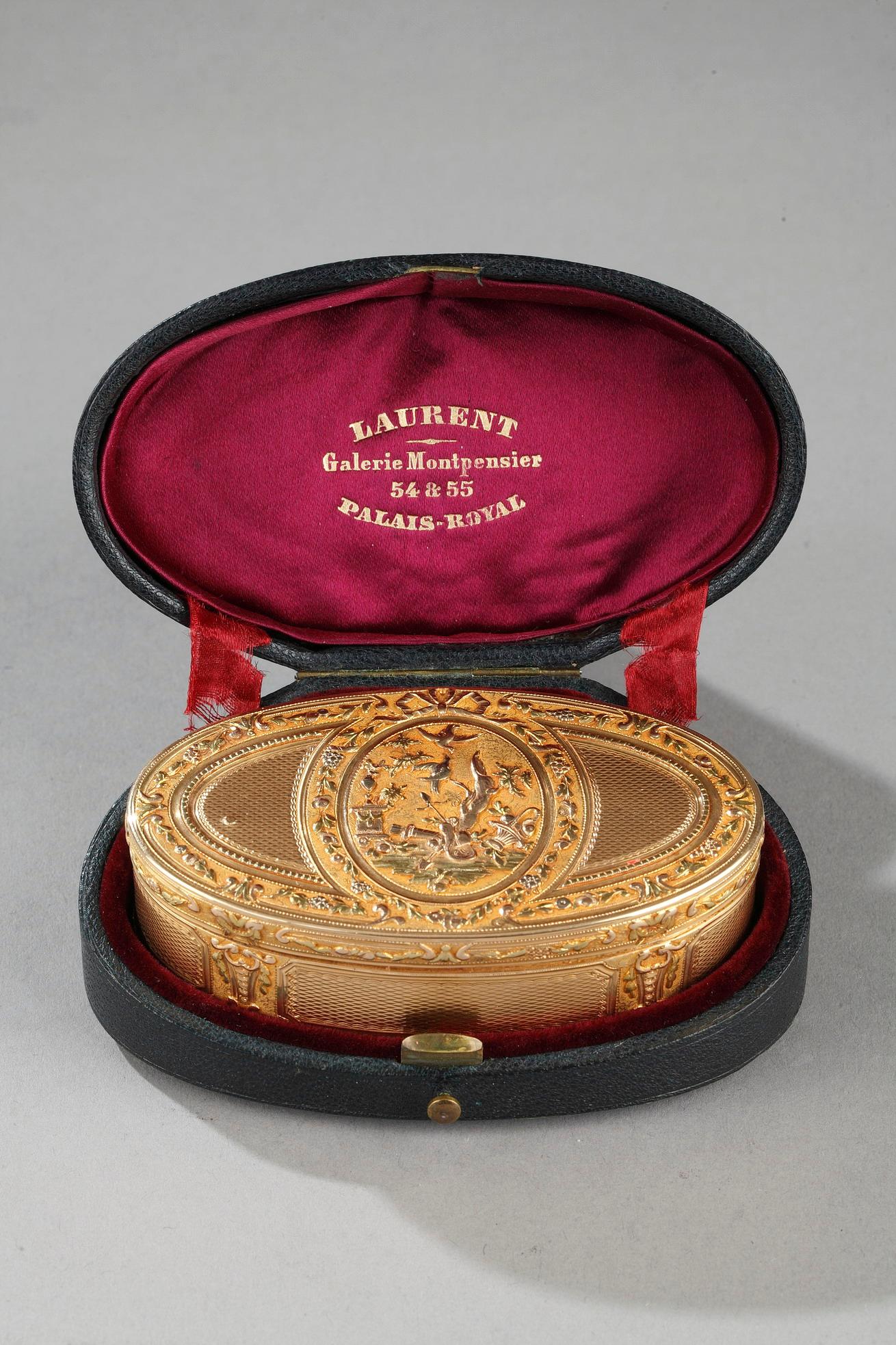 Gold Snuff Box, Louis XVI Period 7
