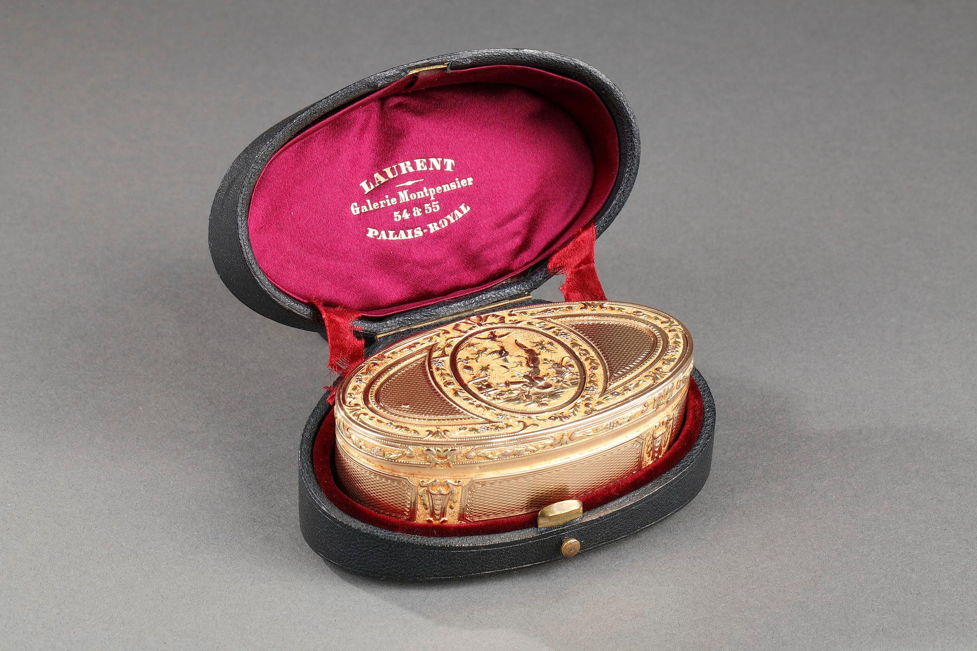 Gold Snuff Box, Louis XVI Period 8