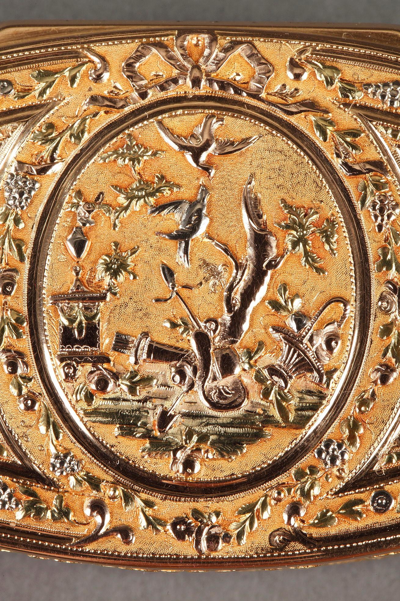 Late 18th Century Gold Snuff Box, Louis XVI Period