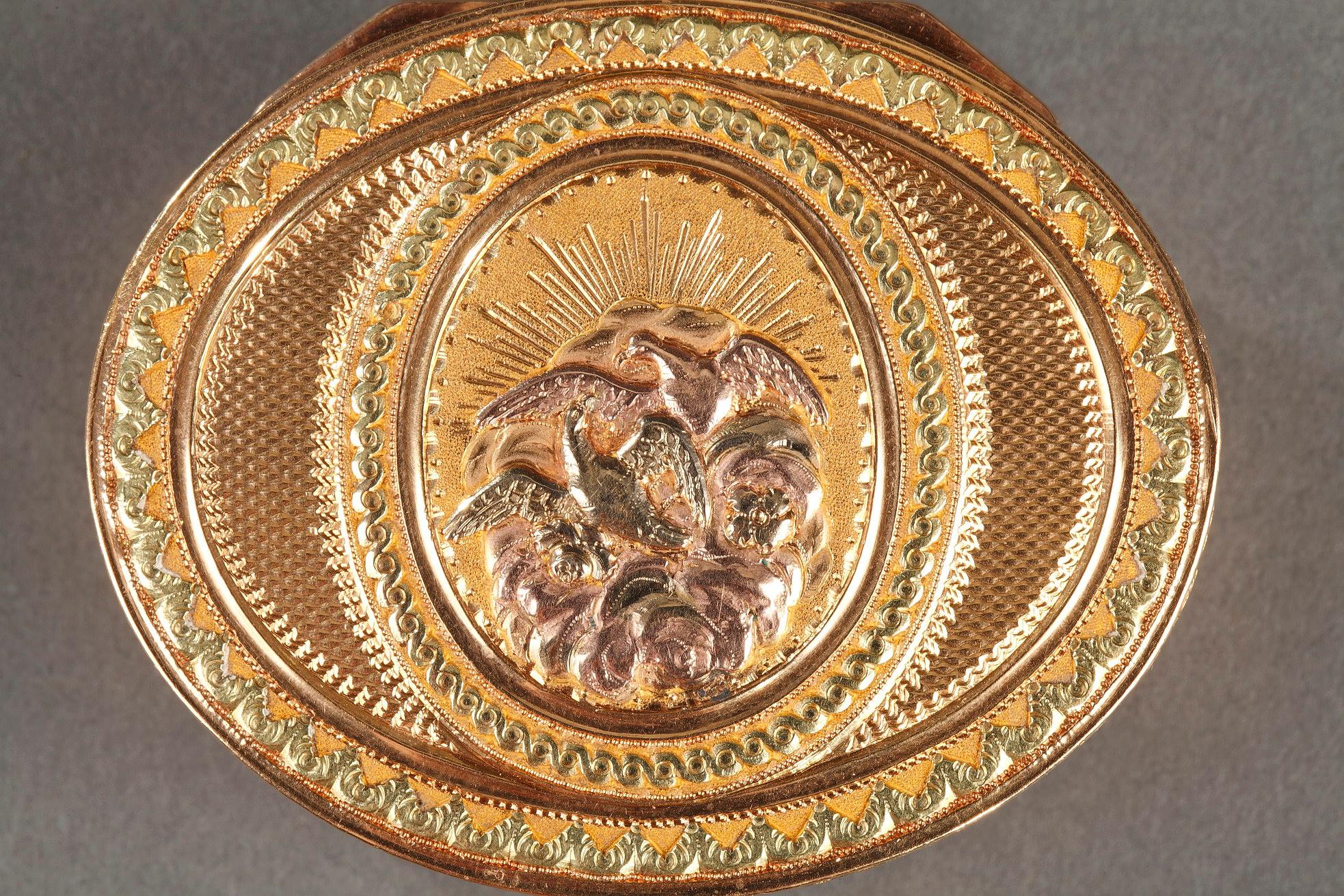 Women's or Men's Gold Snuffbox, Louis XVI Period