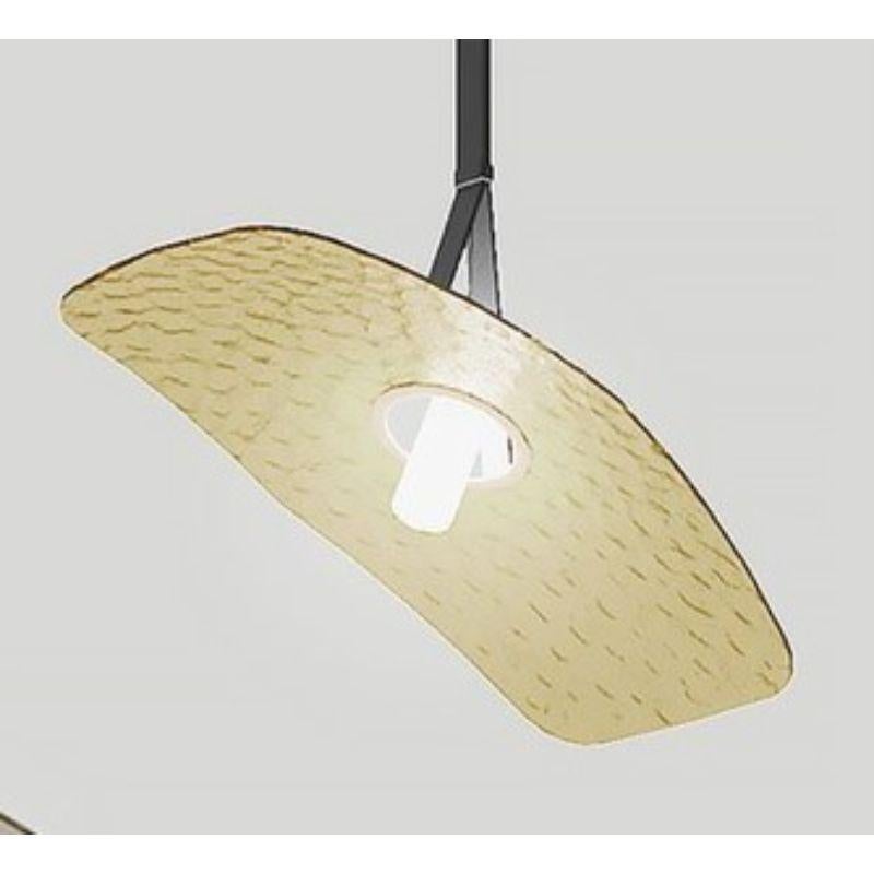French Gold, Solar Chandelier by Radar For Sale