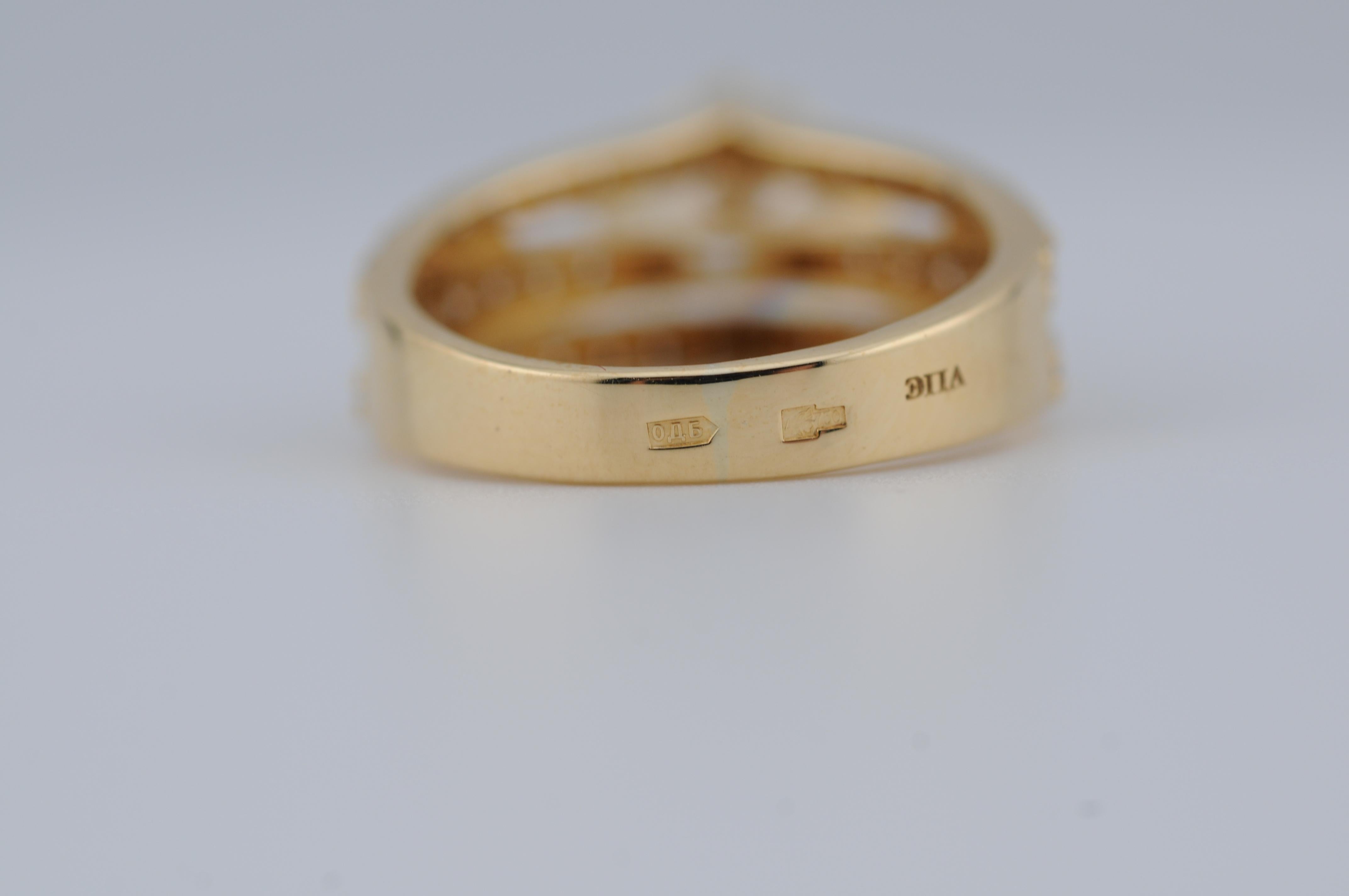 Bague solitaire avec diamants de 2 carats de pureté brillante :VVS1 en vente 4