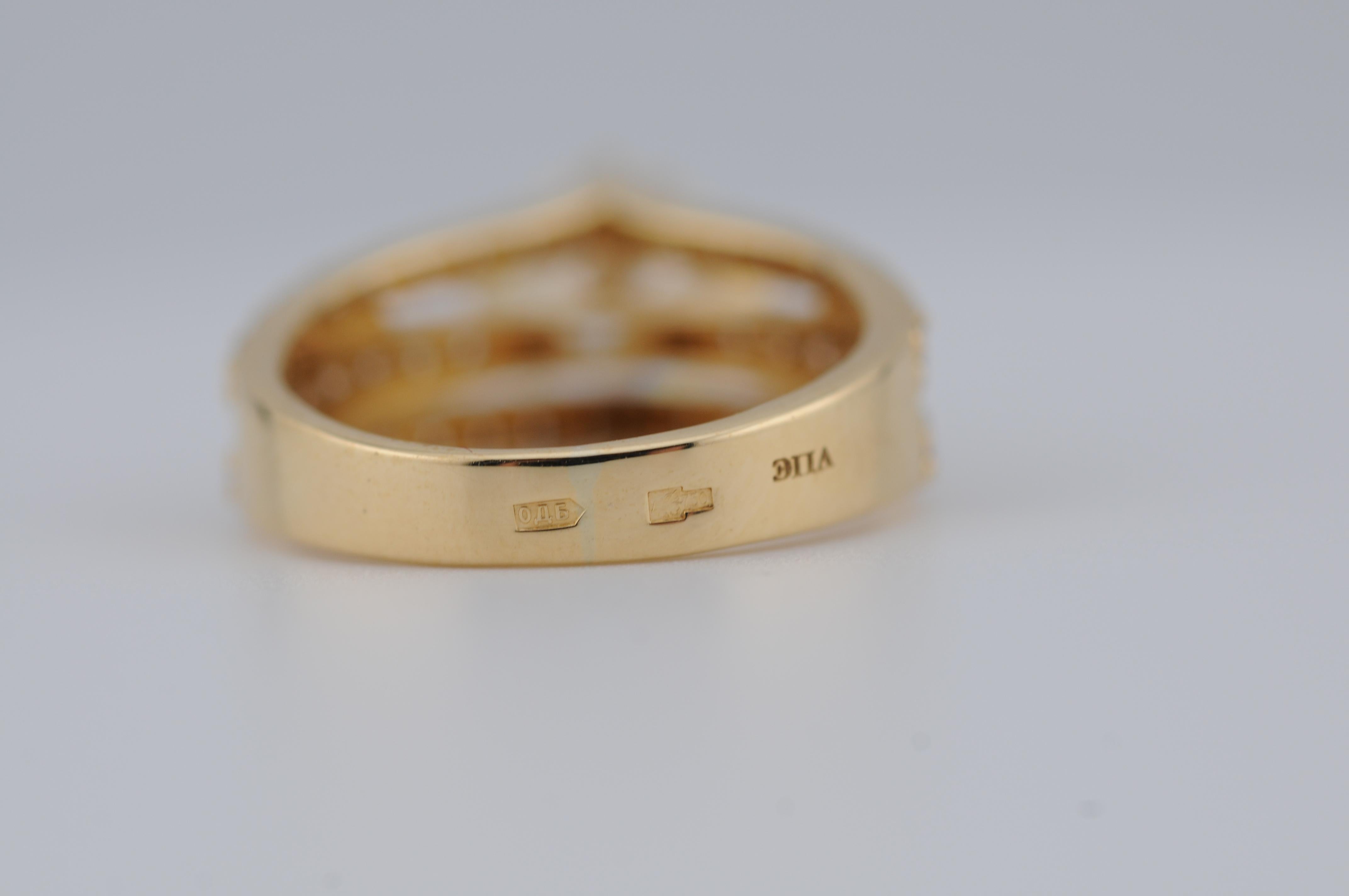 Bague solitaire avec diamants de 2 carats de pureté brillante :VVS1 en vente 5