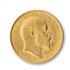 Gold Sovereign King Edward VII