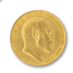 Gold Sovereign King Edward VII