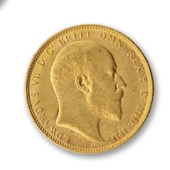 Gold Sovereign King Edward VII