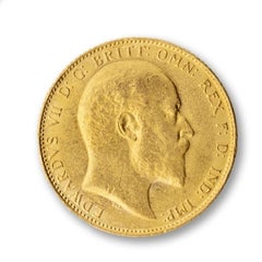 Gold Sovereign King Edward VII