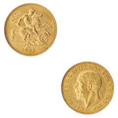 Gold Sovereign King George V
