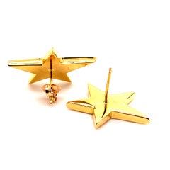 Gold Star Earrings
