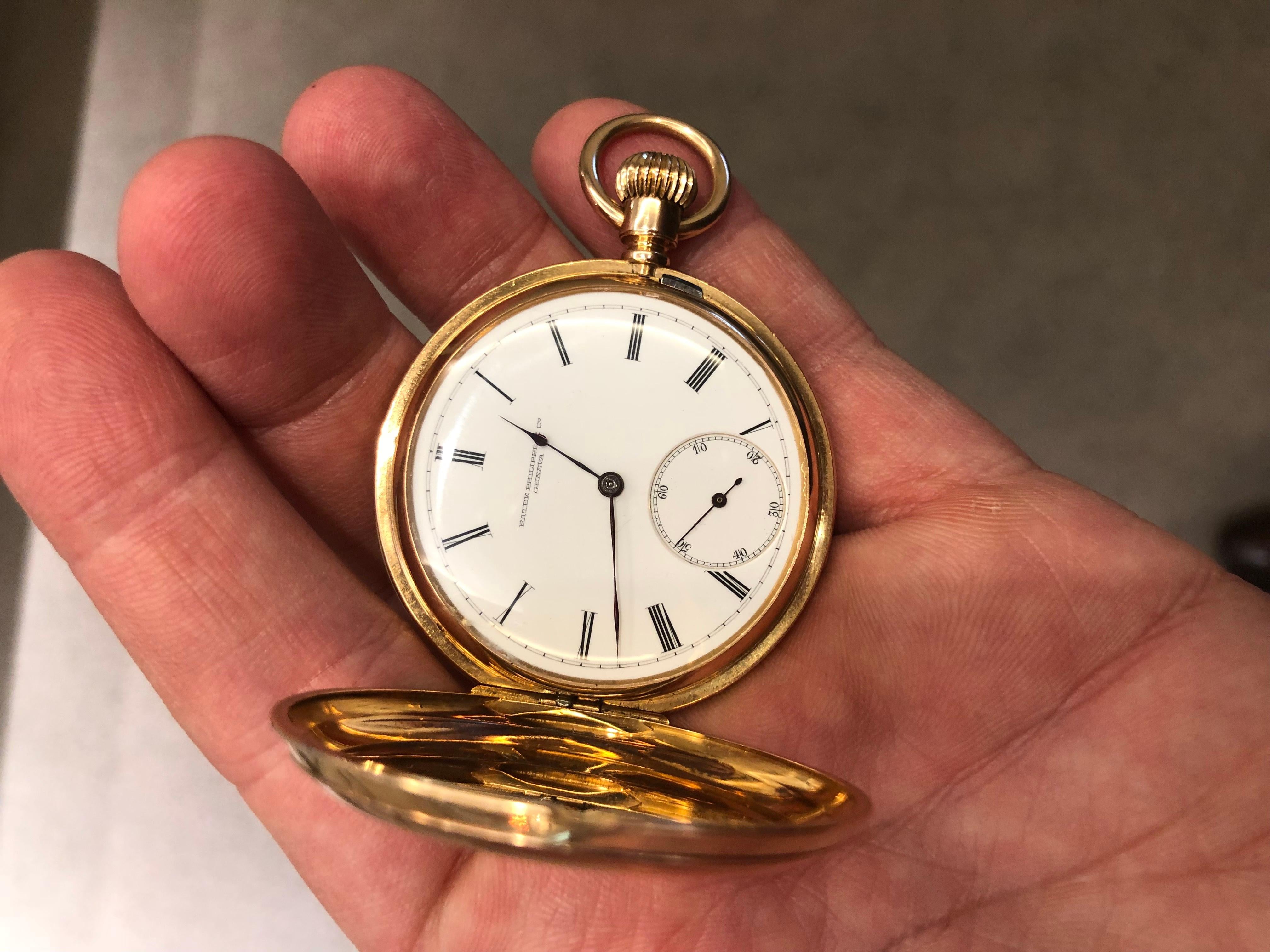 Men's Gold Stem-Wound Pocket Watch by Patek Philippe