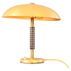 Lampe de table dorée SBF vers les années 1940