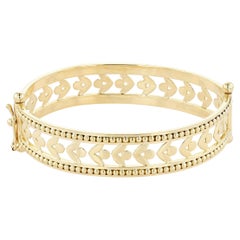 Gold Temple St. Clair durchbrochenes Rebenarmband