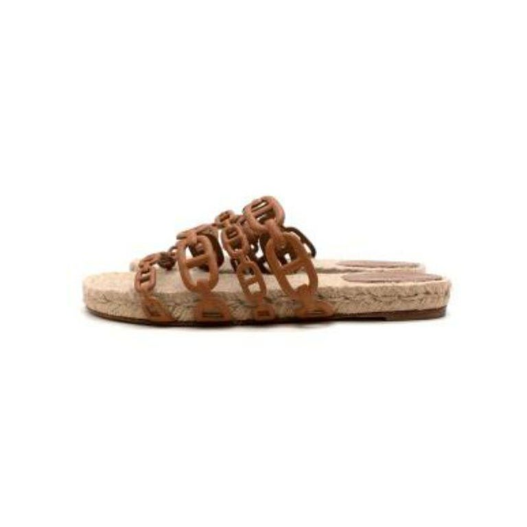 Gold Thalassa Espadrille Sandals For Sale at 1stDibs