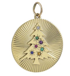 Gold Tiffany & Co. Dearest Christmas Charm