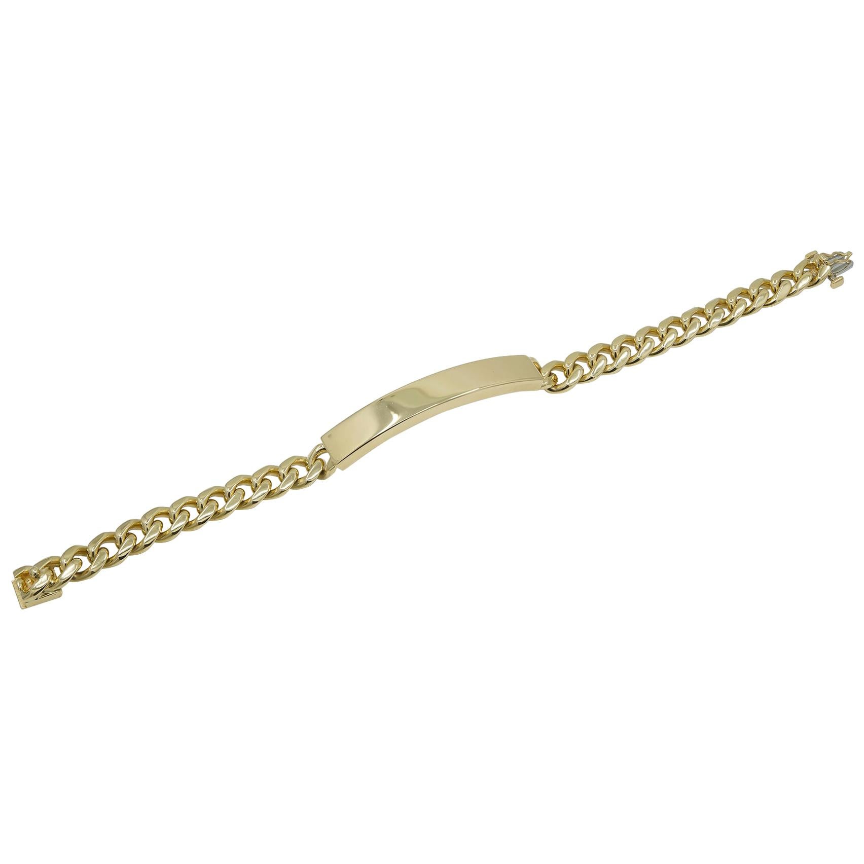 Gold Tiffany & Co. ID Bracelet