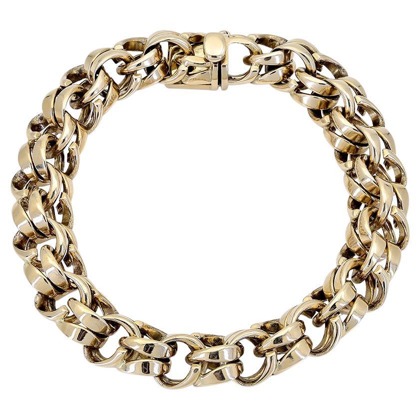 Gold Tiffany & Co. Chain Bracelet For Sale