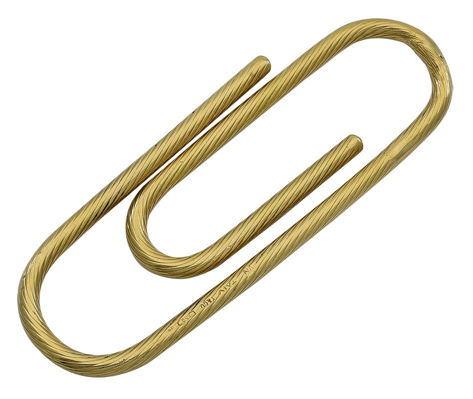 tiffany paper clip