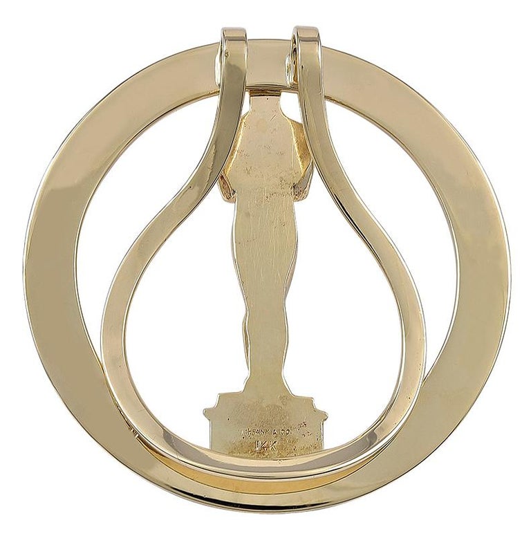 Gold Tiffany and Co. Oscar Money Clip at 1stDibs