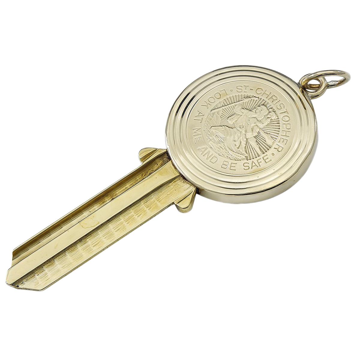 Tiffany st shop christopher medal
