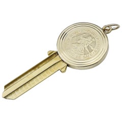 Gold Tiffany & Co. St. Christopher's Key