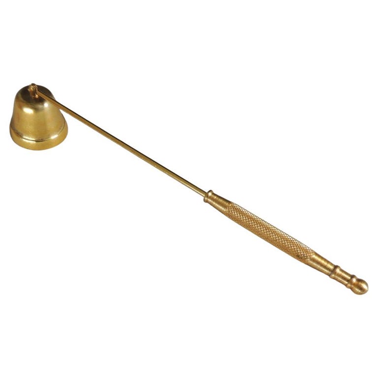 Gold Tone Candle Snuffer For Sale at 1stDibs