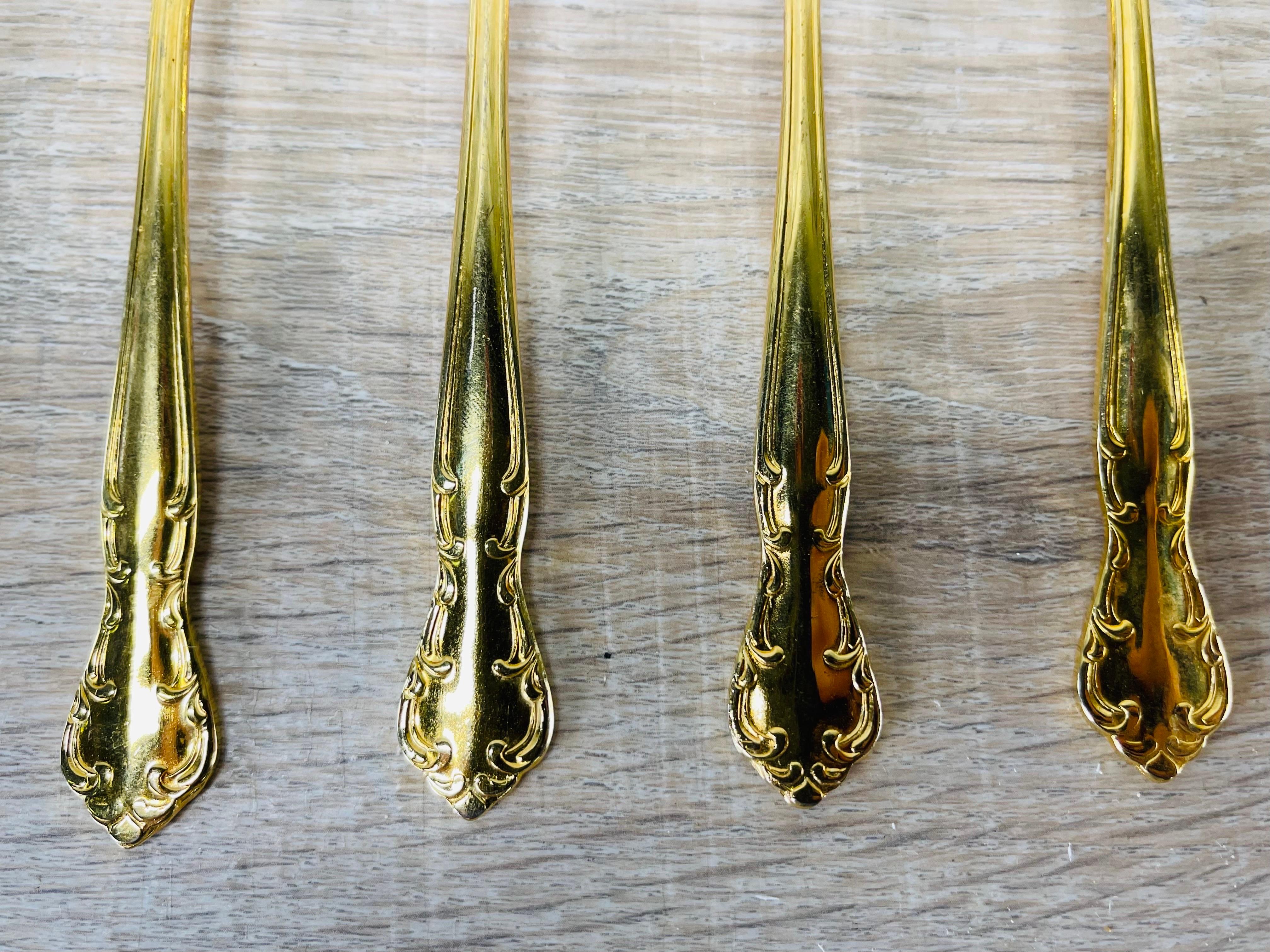 goldtone flatware