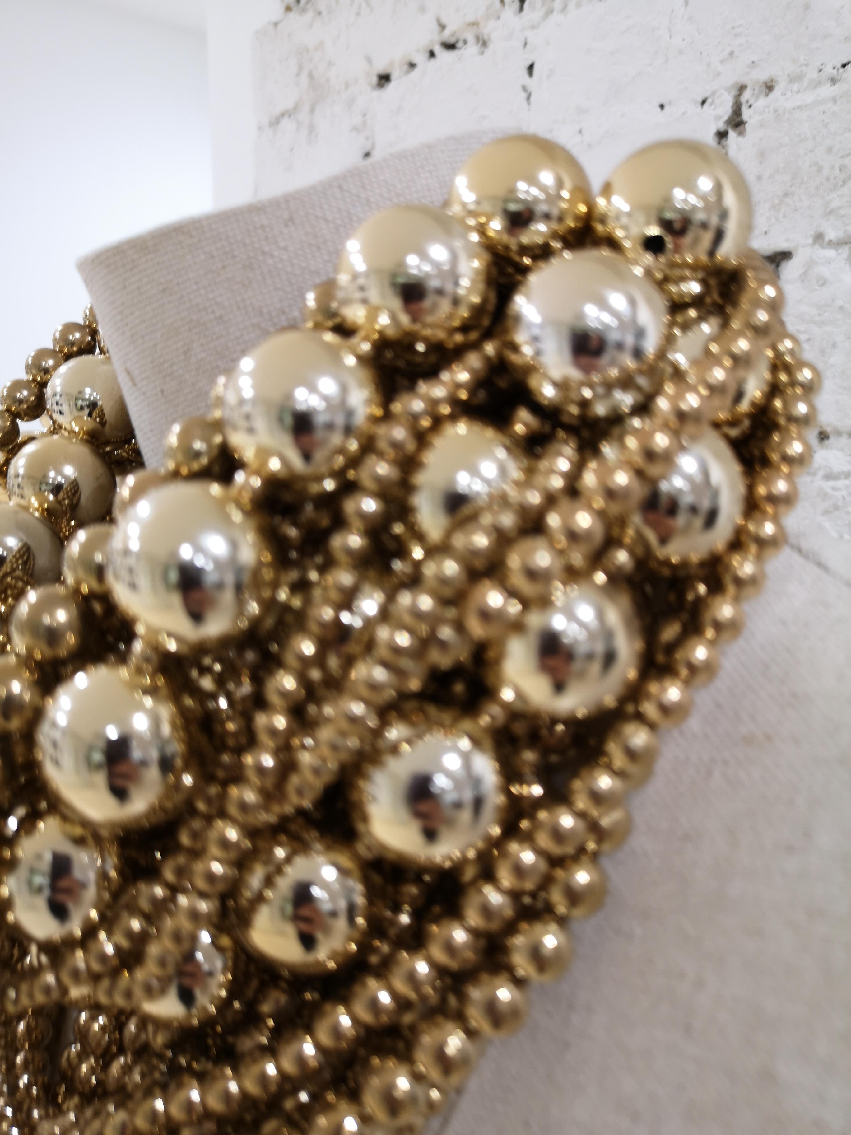 Gold tone pearls Necklace 4