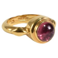 Gold Turmalin Ring