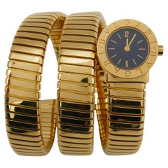 Bulgari Tubogas Gold Wrap Watch