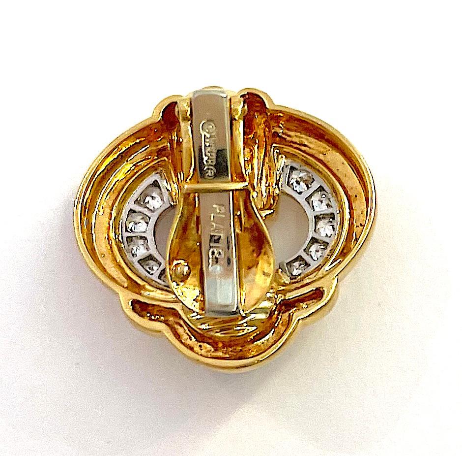 Gold-Türkis-Saphir und Topas Tropfen Ohr Clips von A. CLunn im Angebot 3