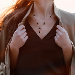 Gold Vermeil Taormina Onyx Necklace