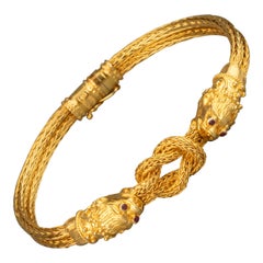 Goldenes Vintage-Armband von Lalaounis