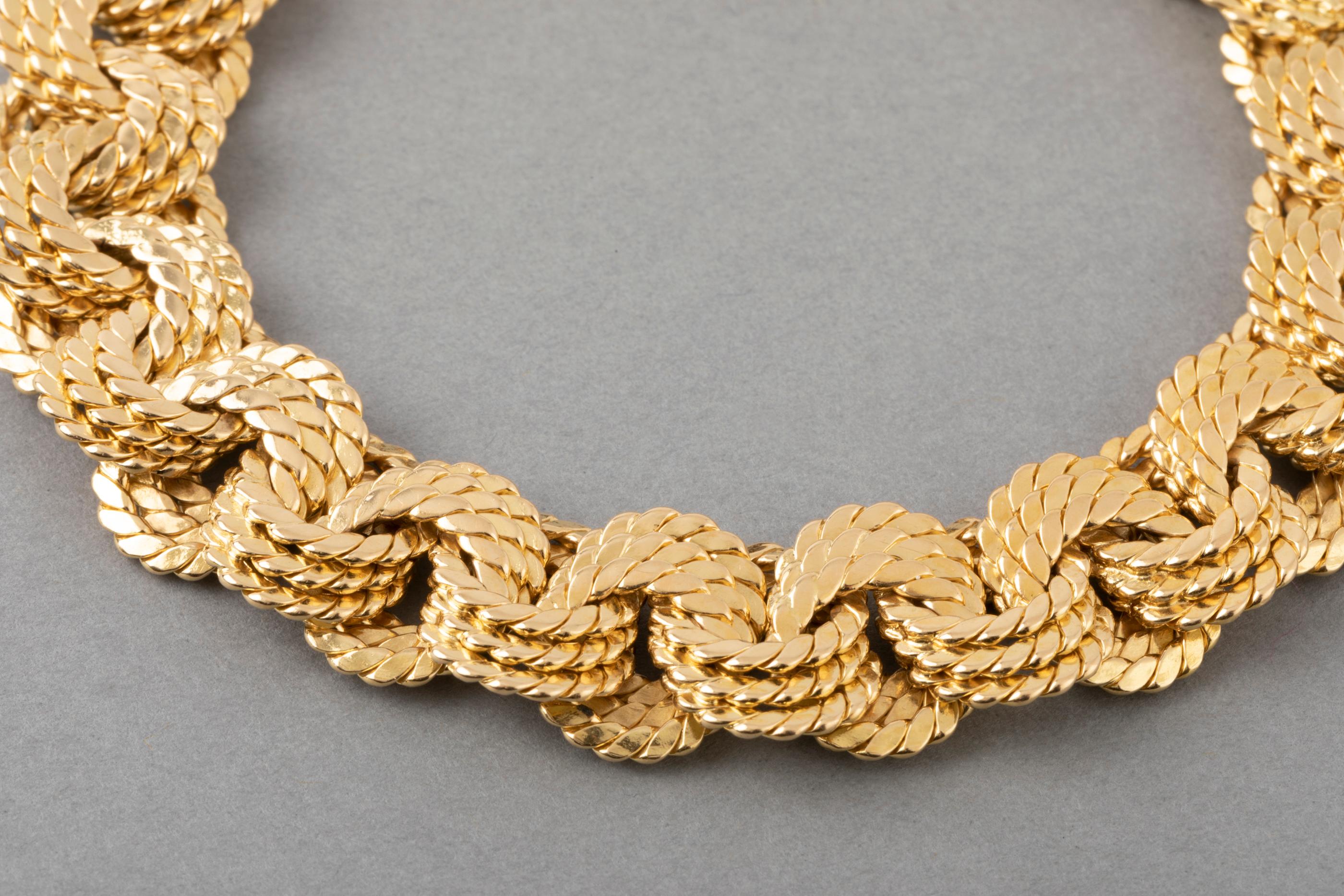 Gold Vintage French Bracelet 1