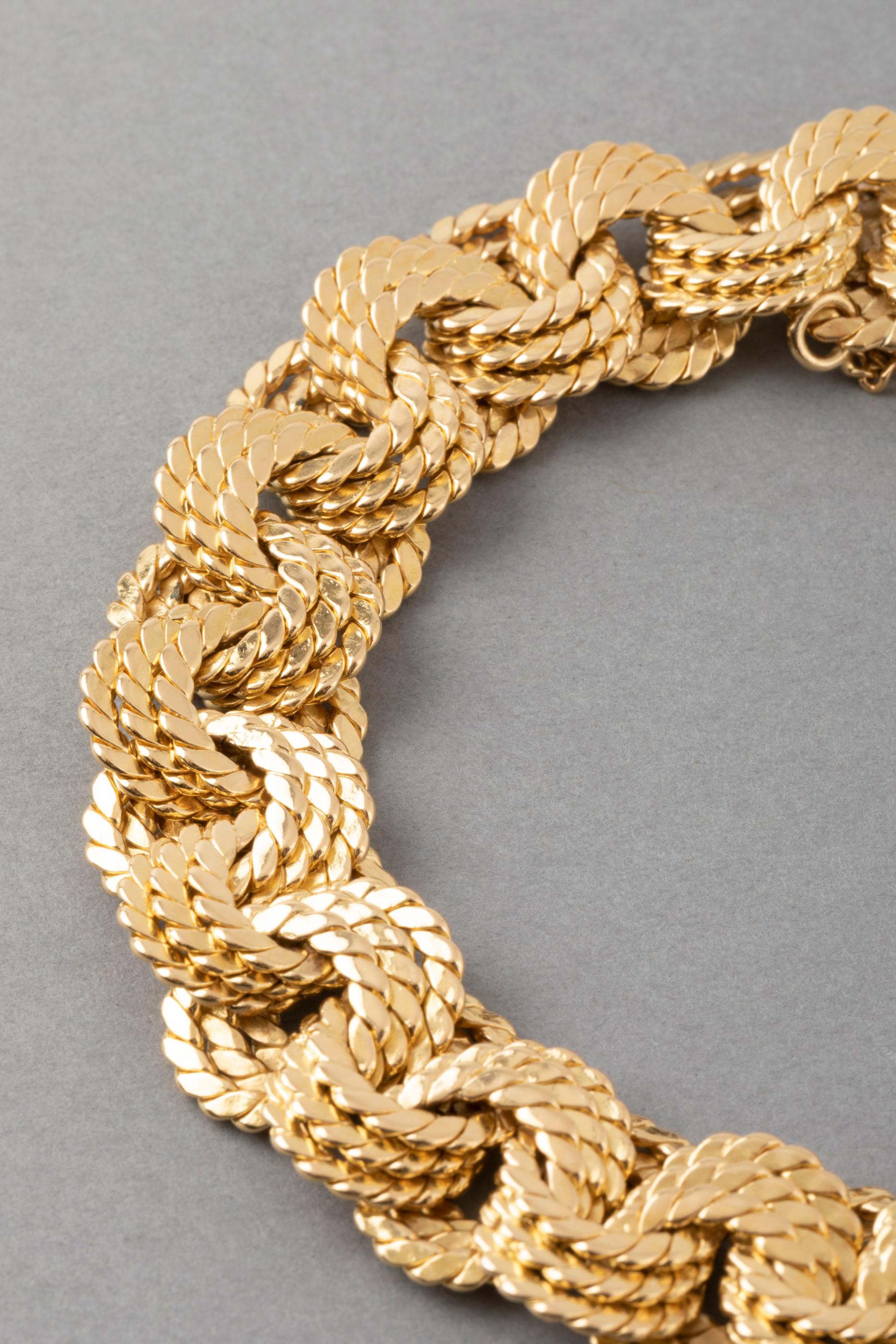 Gold Vintage French Bracelet 2