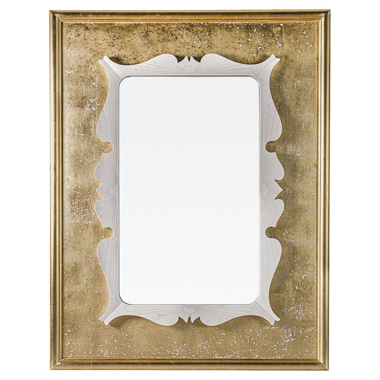 Gold Wall Mirror For Sale