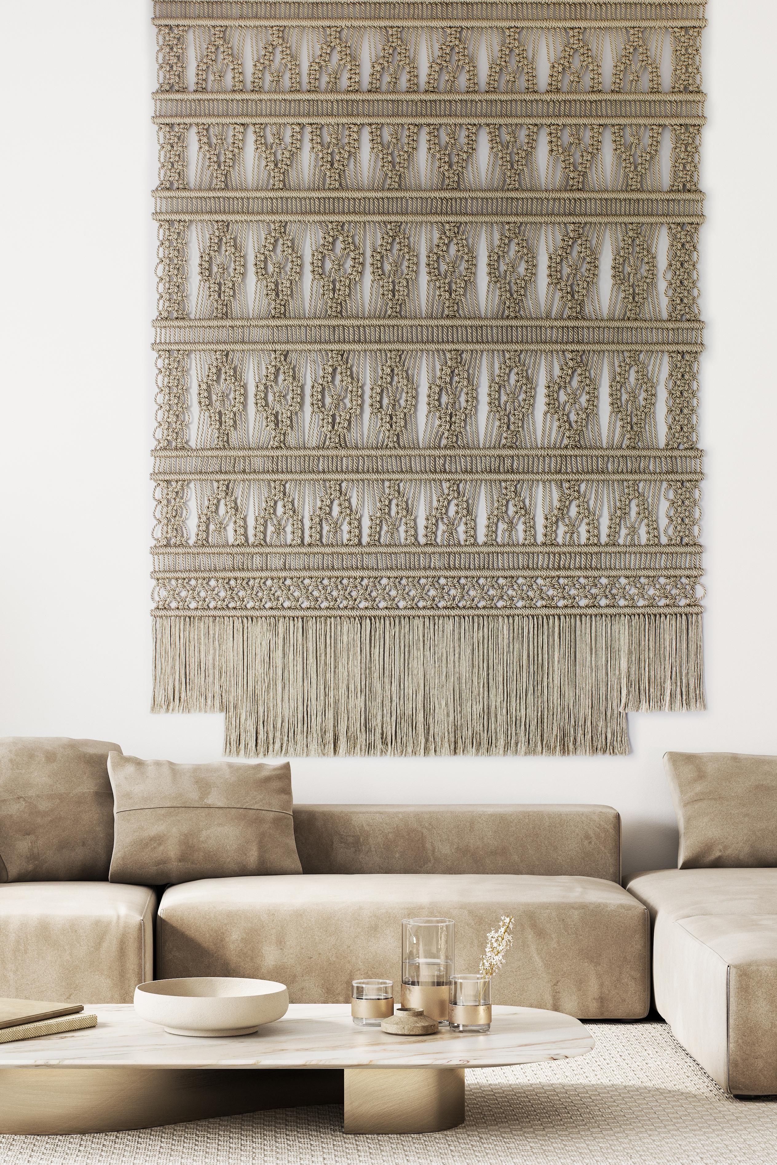 gold wall tapestry