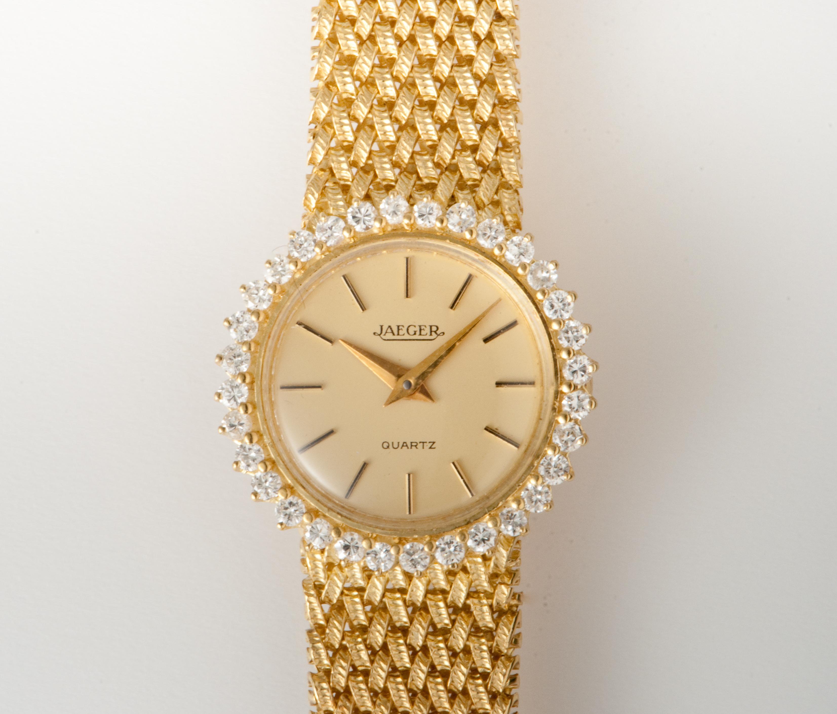 Gold Watch 18 Carat with Diamond 7