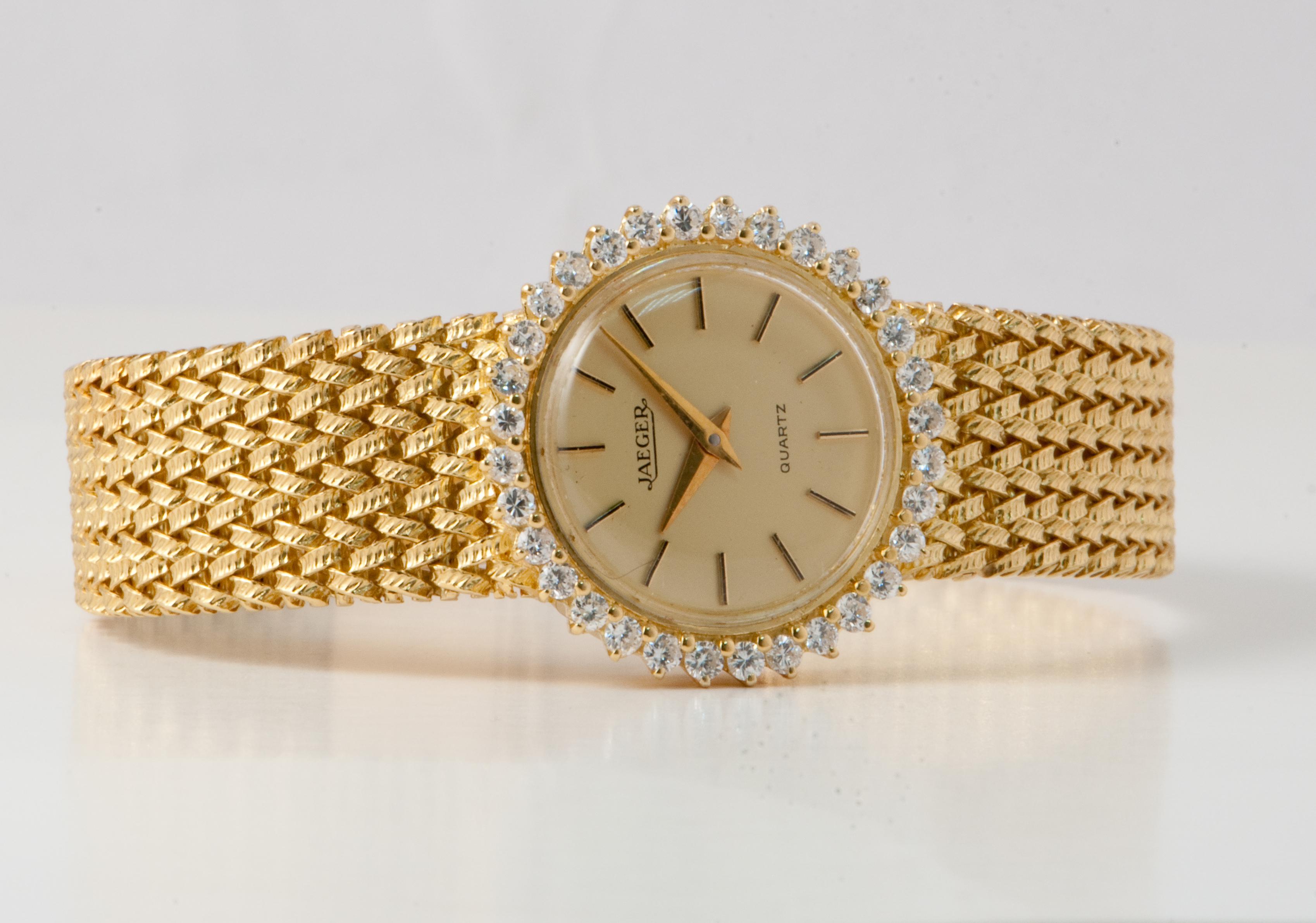 Gold Watch 18 Carat with Diamond 8