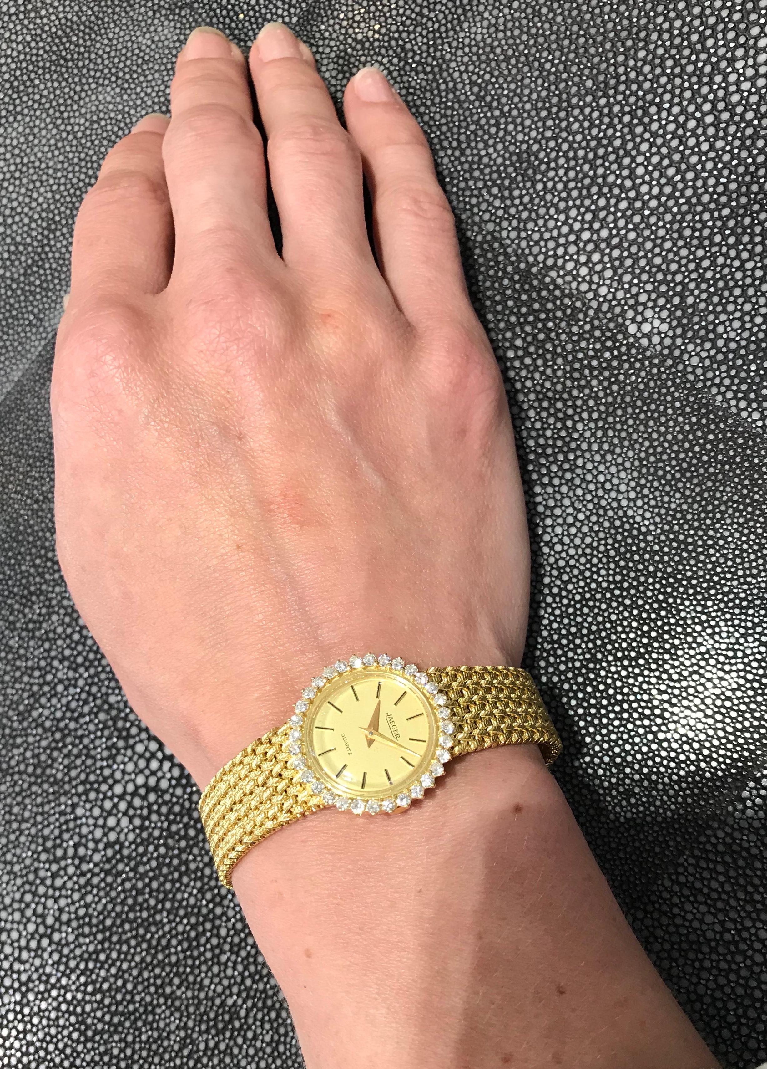 Gold Watch 18 Carat with Diamond 9