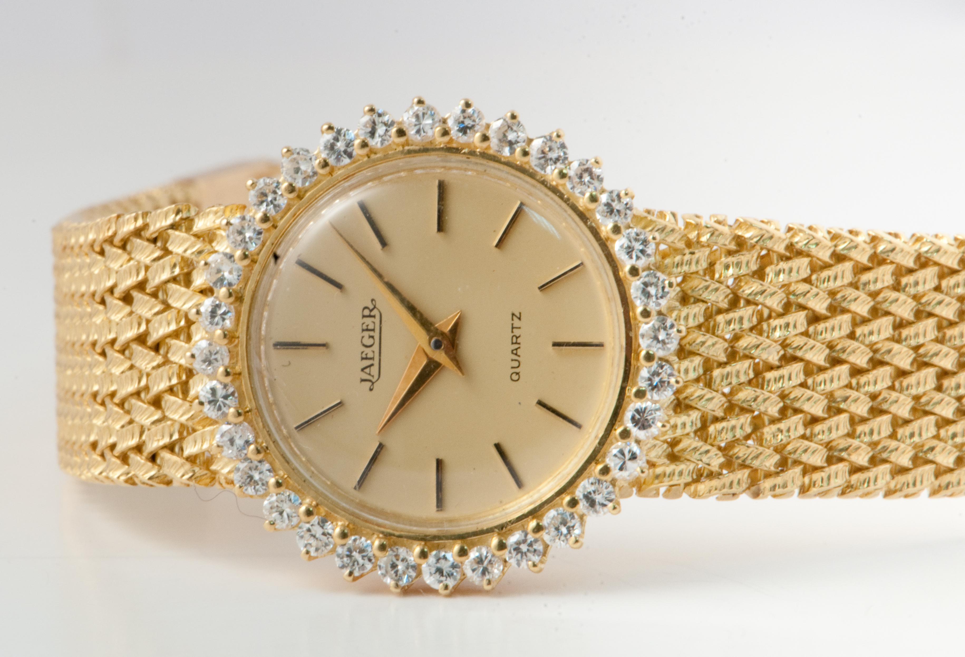Gold Watch 18 Carat with Diamond 2