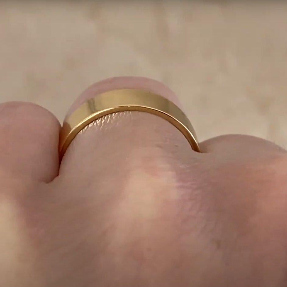 da uomo o donna Fede nuziale in oro, oro giallo 14k in vendita