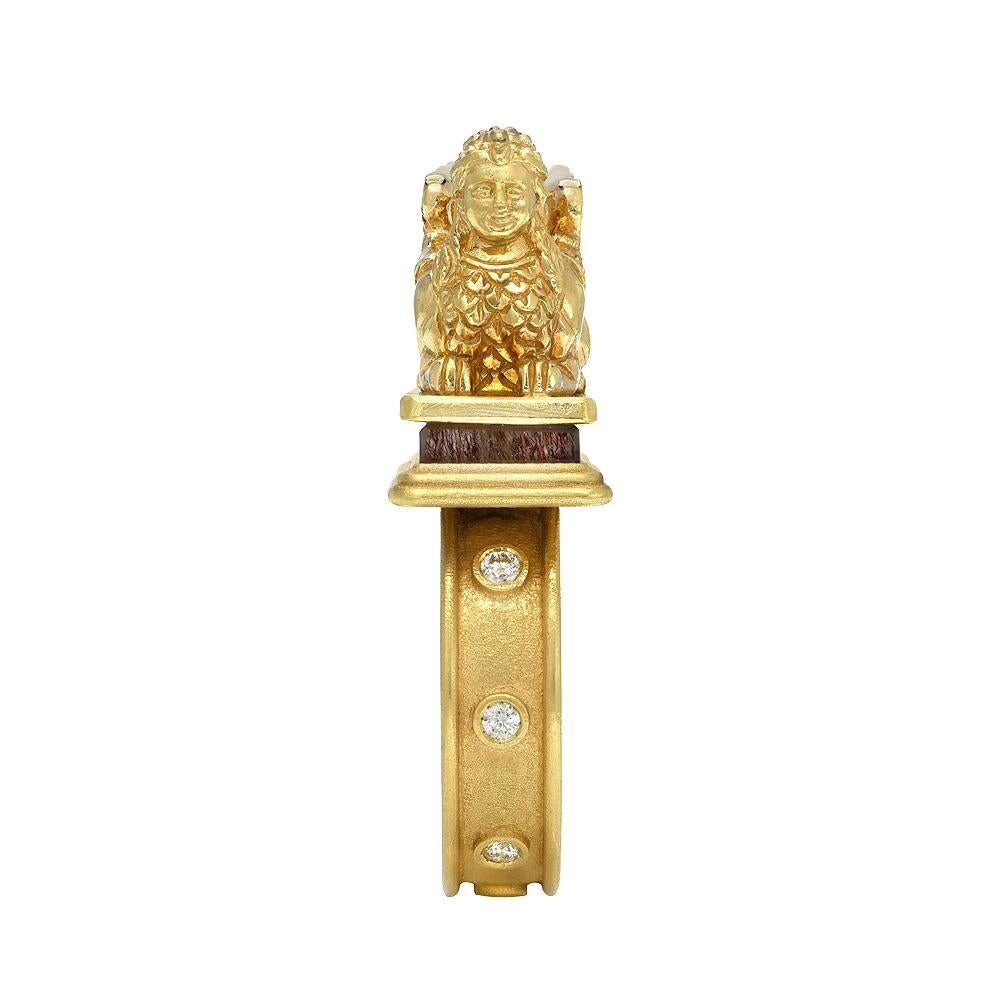 goddess lakshmi gold rings